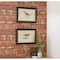 Black Wood Farmhouse Cottage Birds Wall Art Set